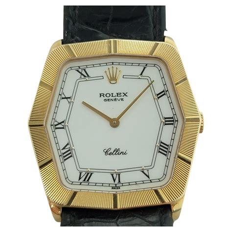 cellini rolex white gold ladies|Rolex men's cellini 18k gold.